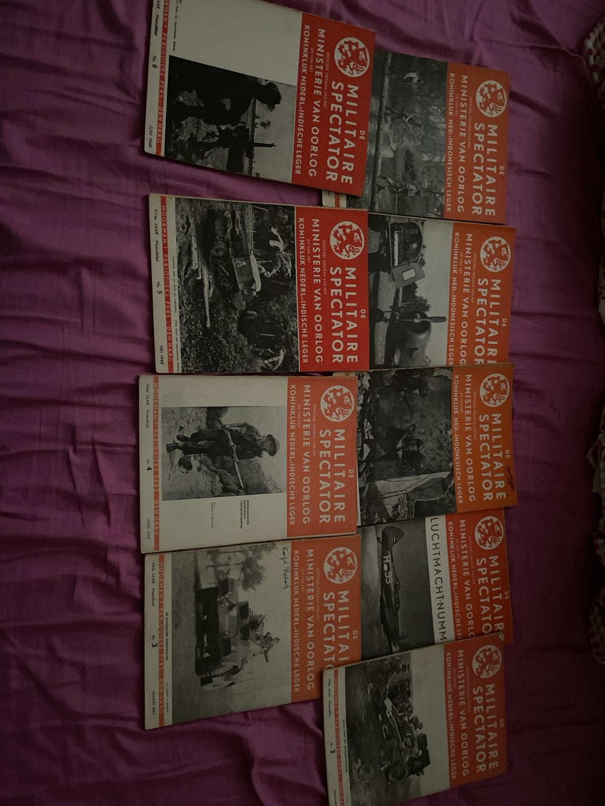 De Militaire Spectator - Diverse nummers (1948), Ophalen, 1945 tot heden, Gelezen, Algemeen