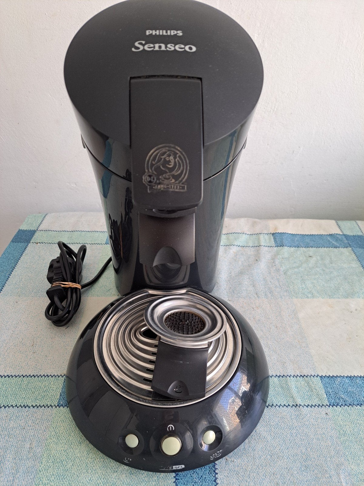 PHILIPS senseo koffiezetapparaat met 2 padhouders!, Ophalen of Verzenden, Zo goed als nieuw, Koffiemachine
