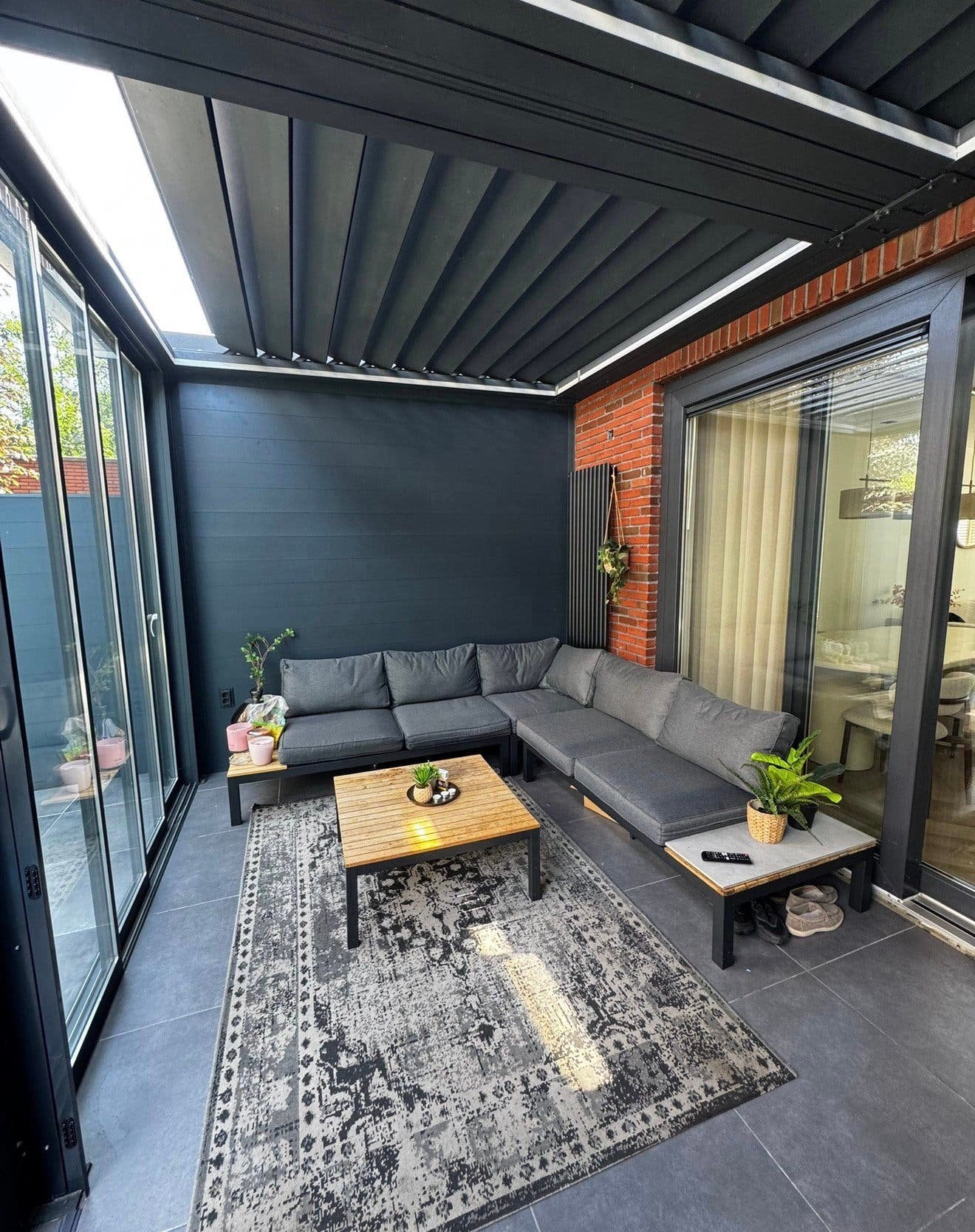 Loungeset, Tuin en Terras, Ophalen, Gebruikt, Veranda