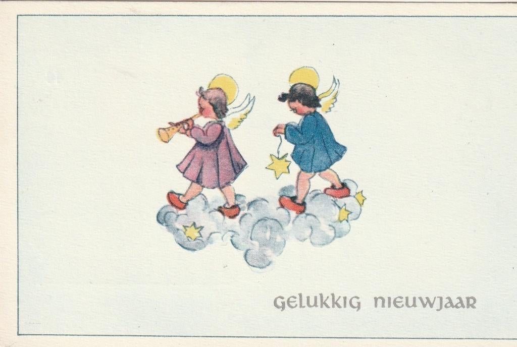 nieuwjaarskaart, Verzenden, 1980 tot heden, Sterren en Beroemdheden