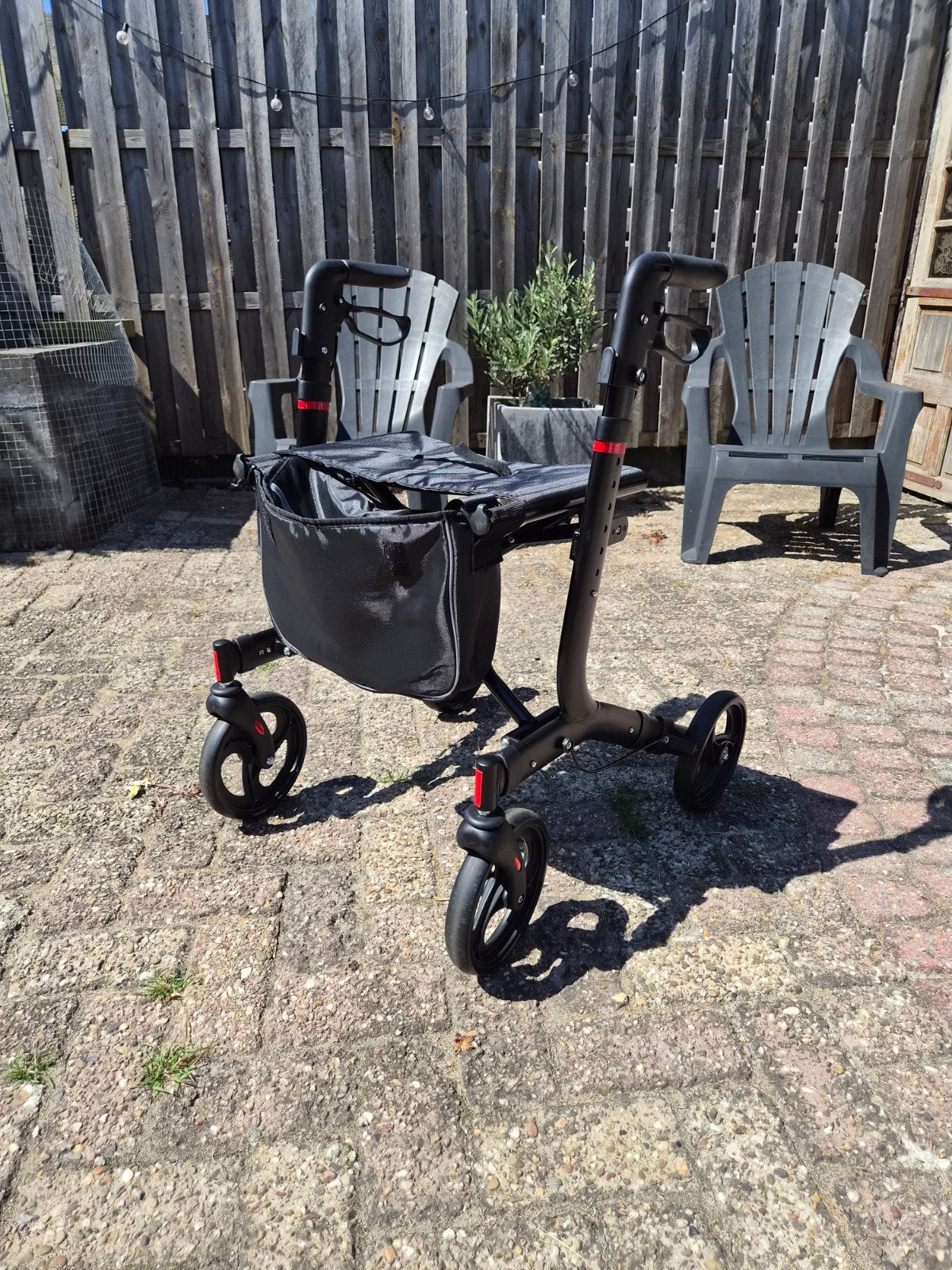 goede rollator te koop!, Ophalen, Opvouwbaar, Zo goed als nieuw