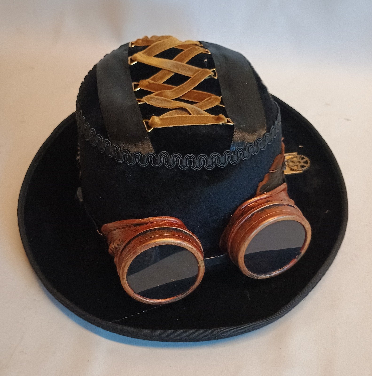 Mooie steampunk dames hoed, Ophalen of Verzenden, Zo goed als nieuw, Carnaval