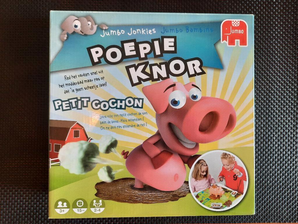 Jumbo Poepie Knor spel ( D7 ), Ophalen of Verzenden, Zo goed als nieuw, Ontdekken