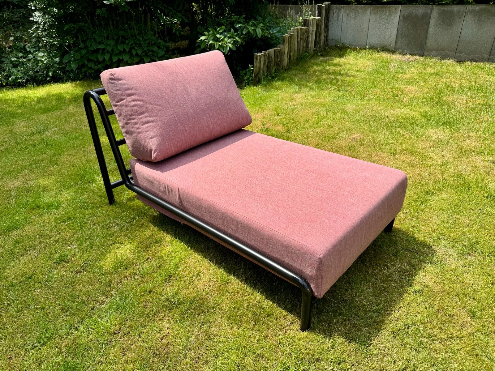 Ligstoel, loungebed tuin van La Redoute Intérieurs, Ophalen, Nieuw, Metaal