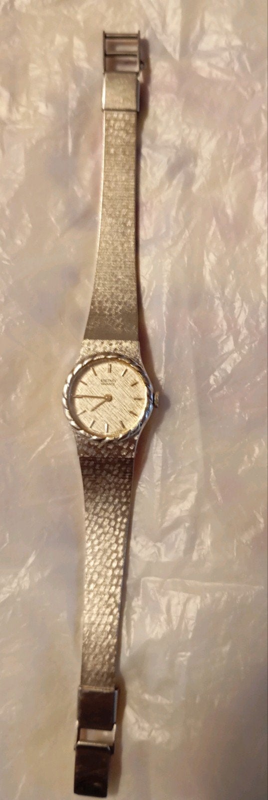 Vintage Seiko Dameshorloge (April 1980), Sieraden, Tassen en Uiterlijk, Gebruikt, Polshorloge, Ophalen of Verzenden, Overige materialen