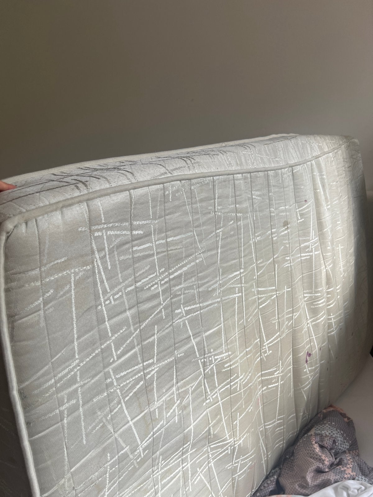 Gebruikt matras, eenpersoons, 90x200 cm, Huis en Inrichting, Ophalen, Gebruikt, 90 cm, Eenpersoons
