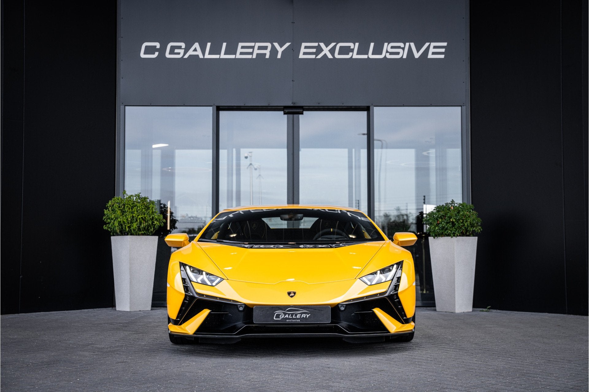 Lamborghini Huracan 5.2 V10 Tecnica RWD - Giallo Inti | Fabr, Auto's, Automaat, Dealer onderhouden, Achterwielaandrijving, Gebruikt