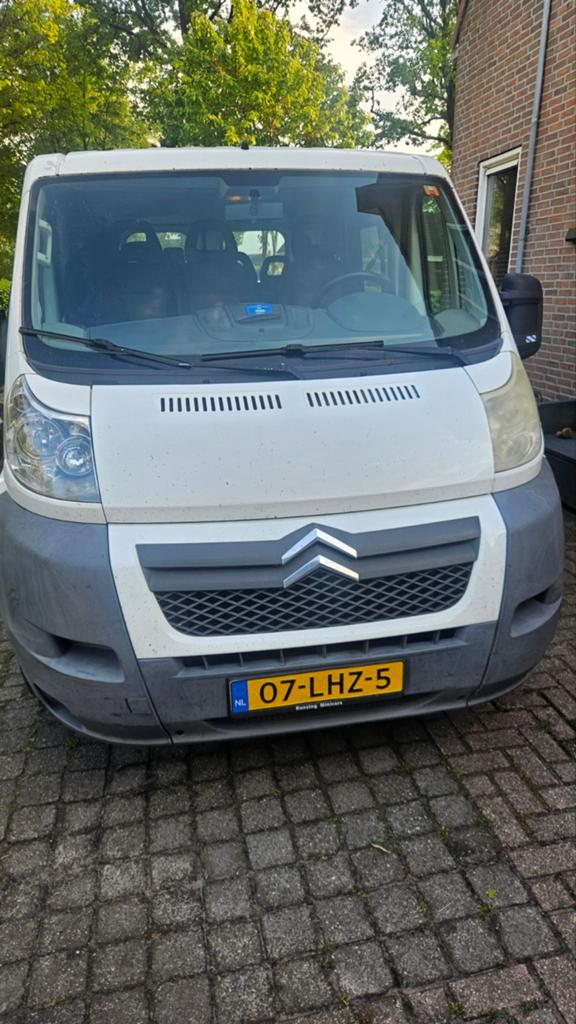 Citroën Jumper 2.2 HDI Combi 2010 Wit, Auto's, Voorwielaandrijving, 2000 kg, 100 pk, Wit