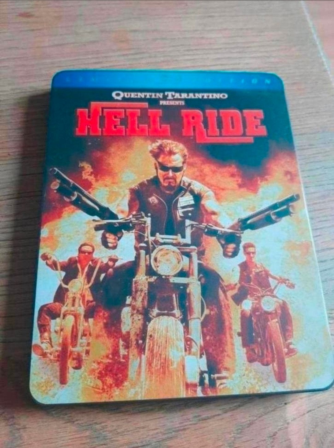 Hell Ride Steelbook Blu-ray Quentin Tarantino. Limited., Vanaf 16 jaar, Film, Actie, Ophalen of Verzenden
