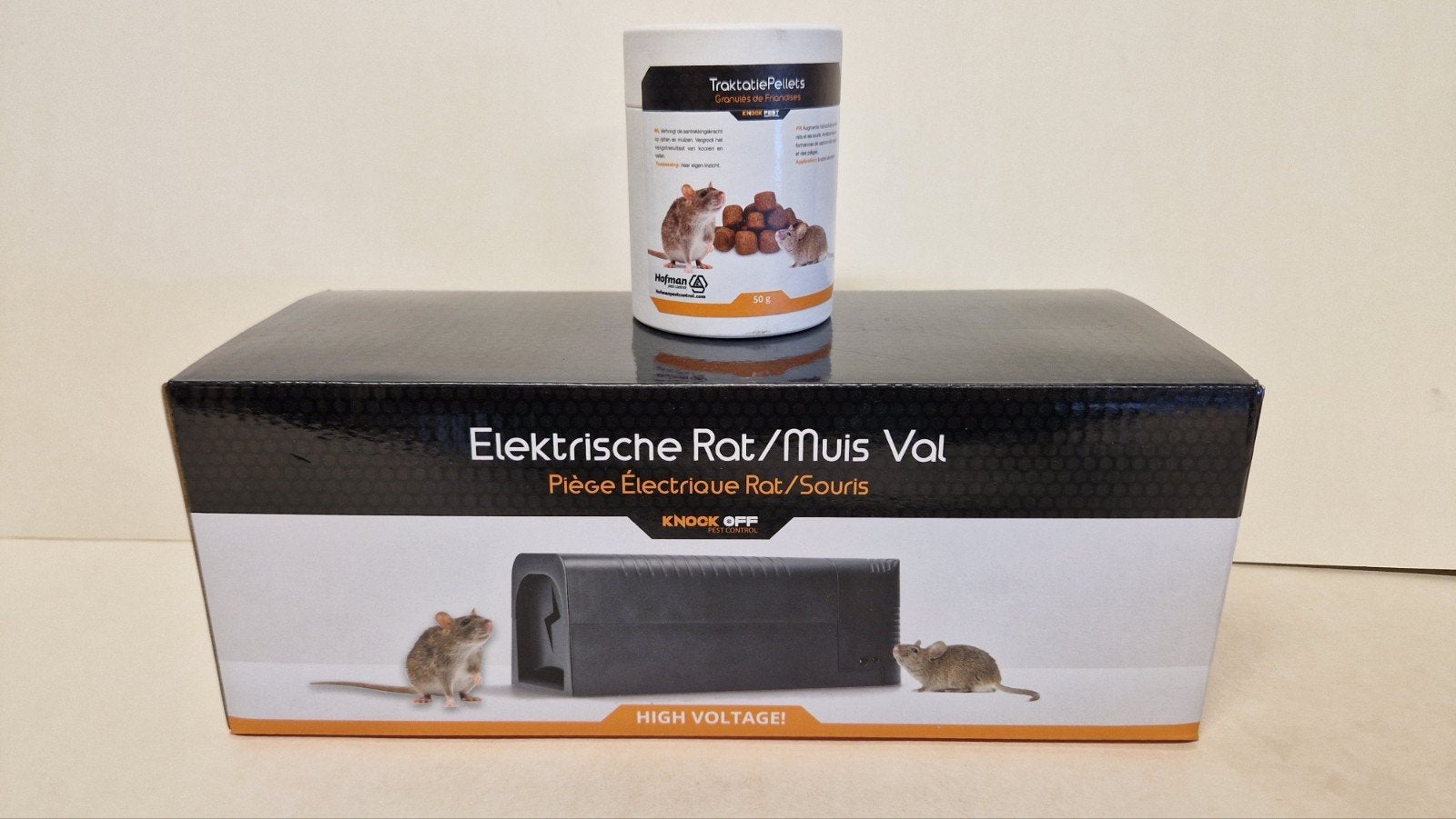 Knock Pest Elektrische Rat/Muis Val met lokstof, Ophalen of Verzenden, Nieuw, Ongediertebestrijding