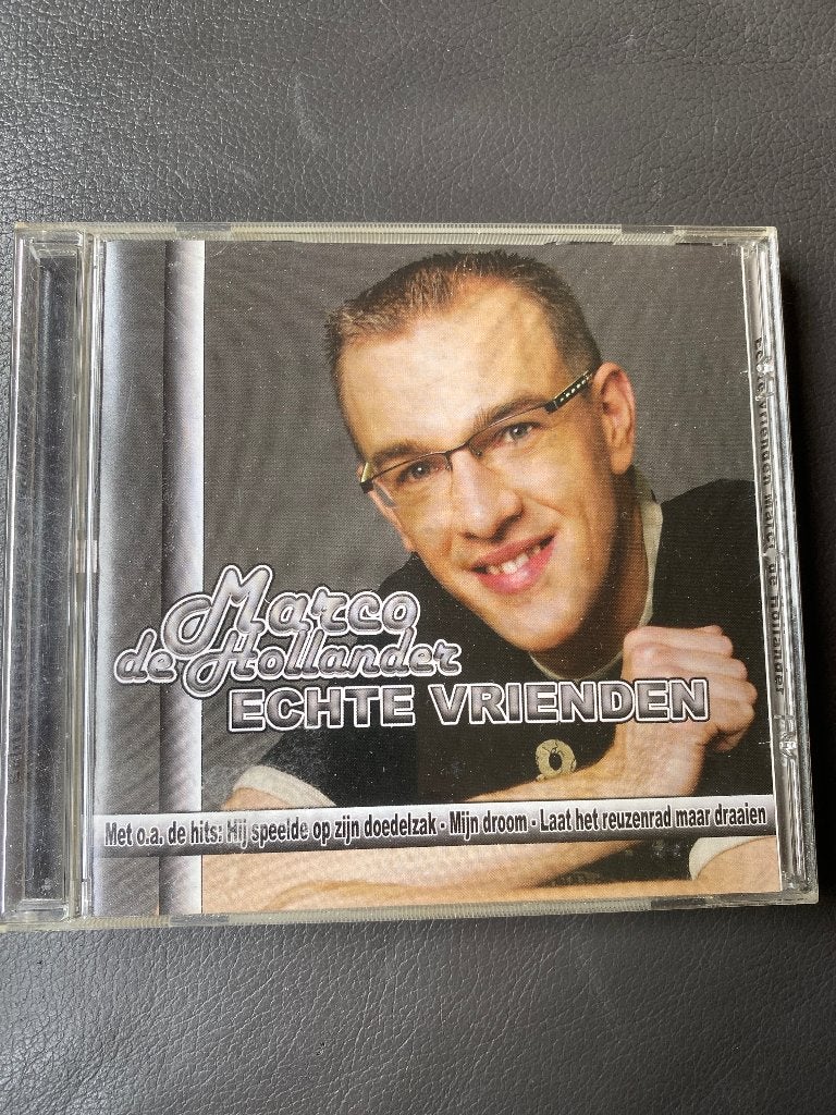 Marco de Hollander - Echte Vrienden CD, Ophalen of Verzenden, Zo goed als nieuw, Levenslied of Smartlap