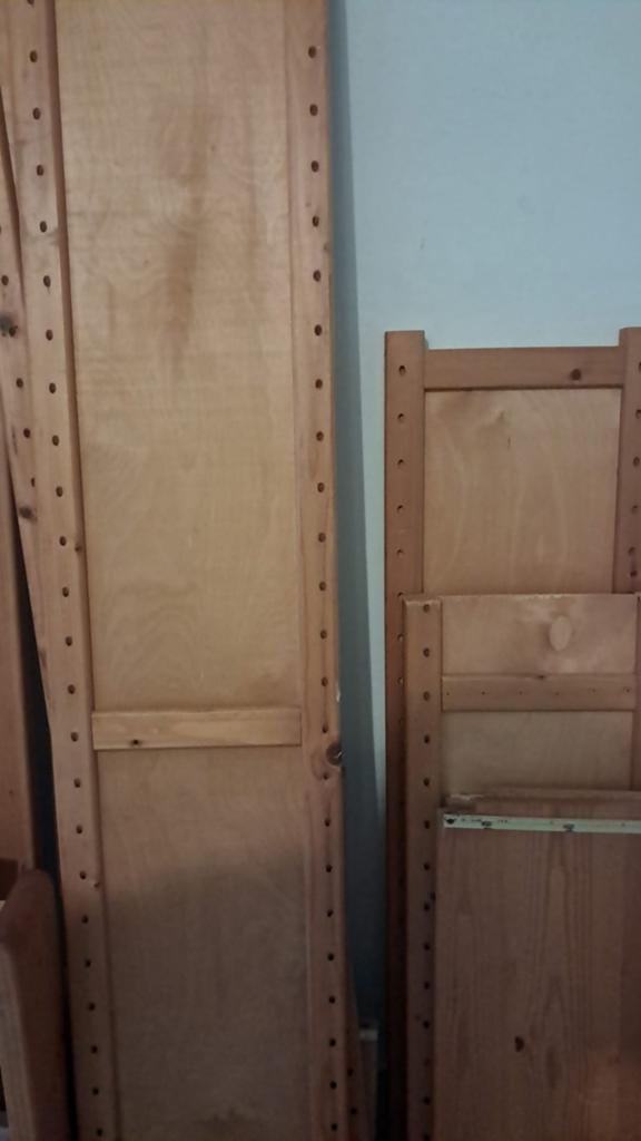 Houten wedeka stelling kast, Huis en Inrichting, Kasten | Stellingkasten, Ophalen, Gebruikt