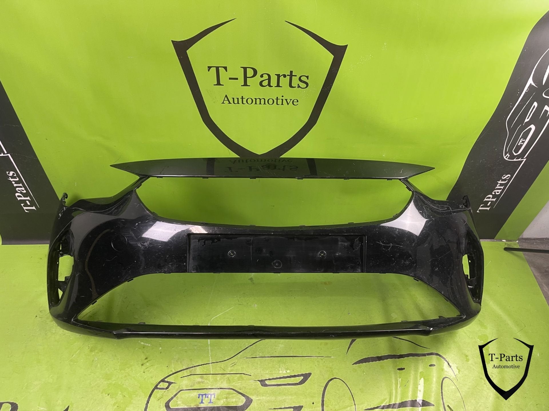 opel corsa f voorbumepr bumper grille rooster gril, Info@fabrikant.eu, Opel, Ophalen of Verzenden, Bumper