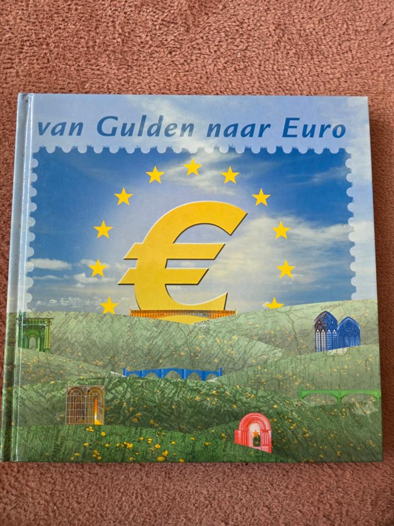 Verzamelalbum "Van Gulden naar Euro" Davo 2001, Verzenden, Verzamelalbum