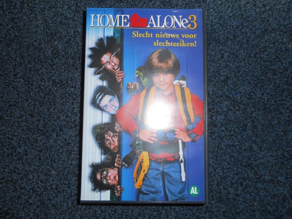 HOME ALONE 3! Leuke kerst Komedie Op VIDEO!, Alle leeftijden, Ophalen of Verzenden, Zo goed als nieuw, Actie en Avontuur
