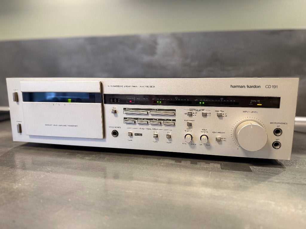 Harman Kardon  CD191, Audio, Tv en Foto, Cassettedecks, Ophalen, Enkel, Overige merken, Tiptoetsen
