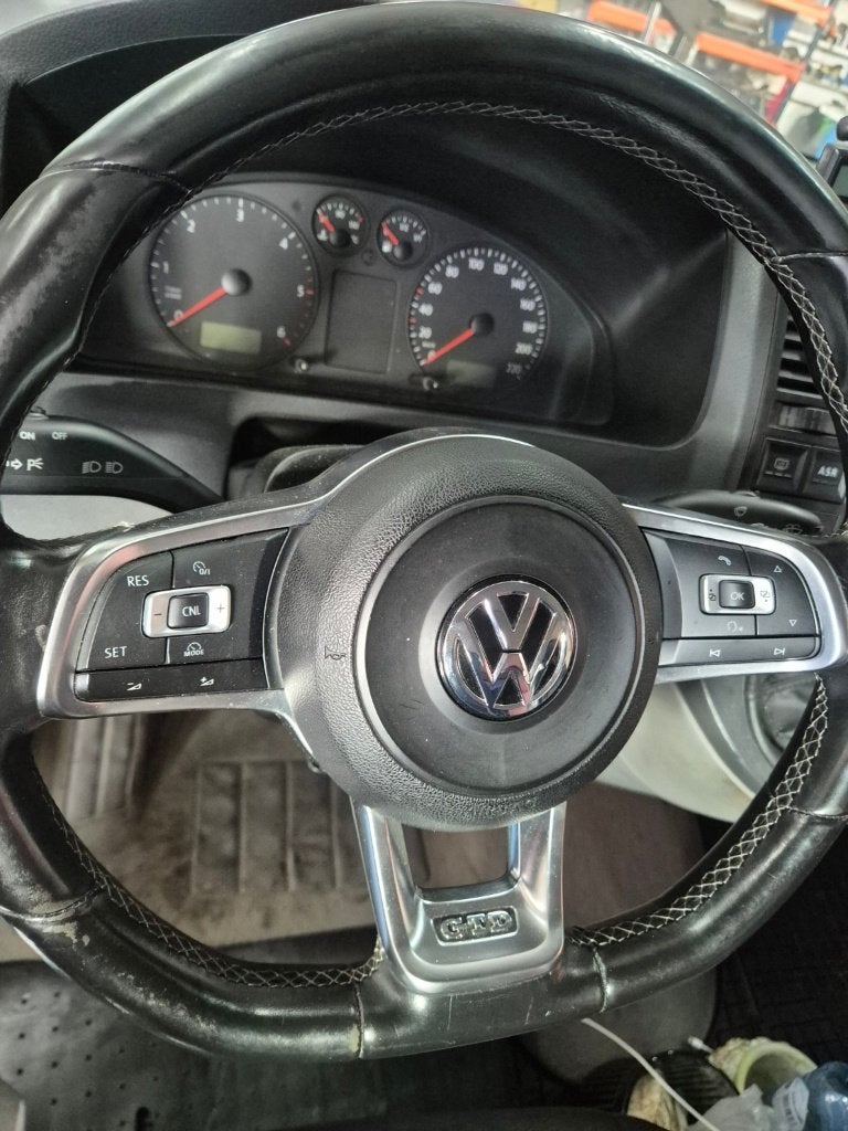 VW Golf 7 GTD multifunctioneel sportstuur met airbag, Ophalen of Verzenden, Gebruikt, Volkswagen