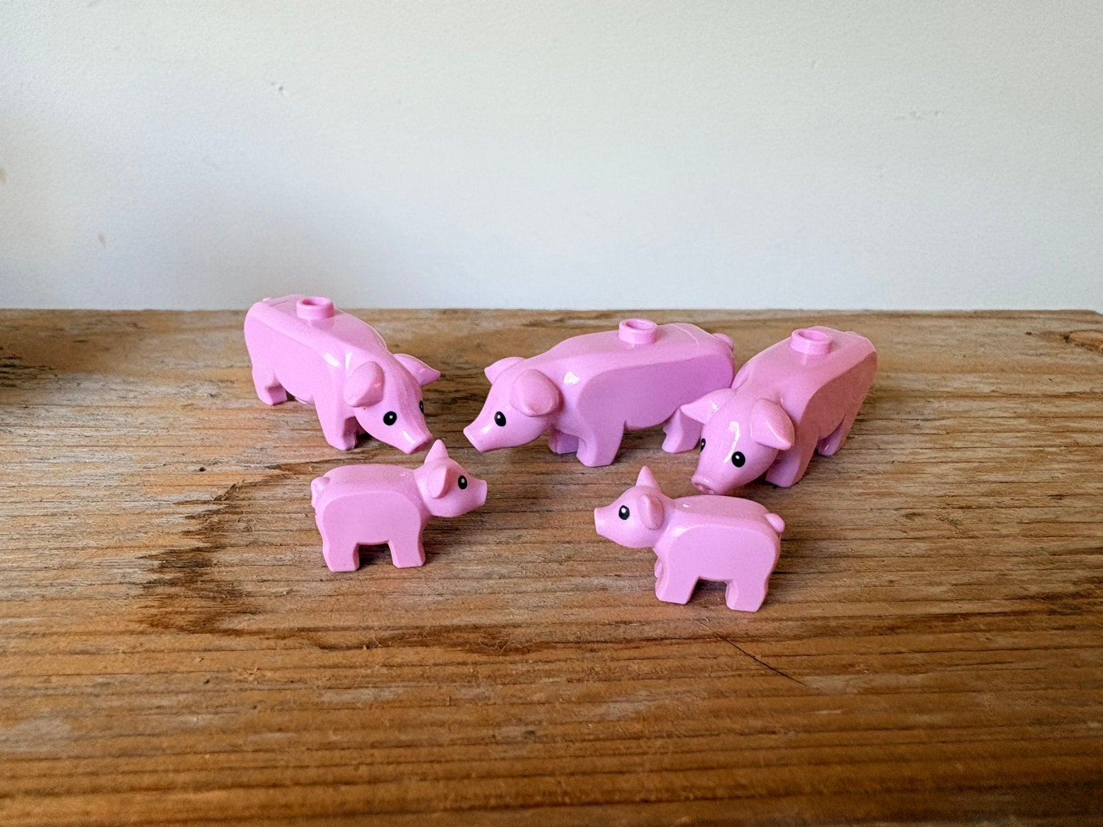 Drie lego varkens met biggetjes nieuw, Kinderen en Baby's, Speelgoed | Duplo en Lego, Ophalen of Verzenden, Zo goed als nieuw