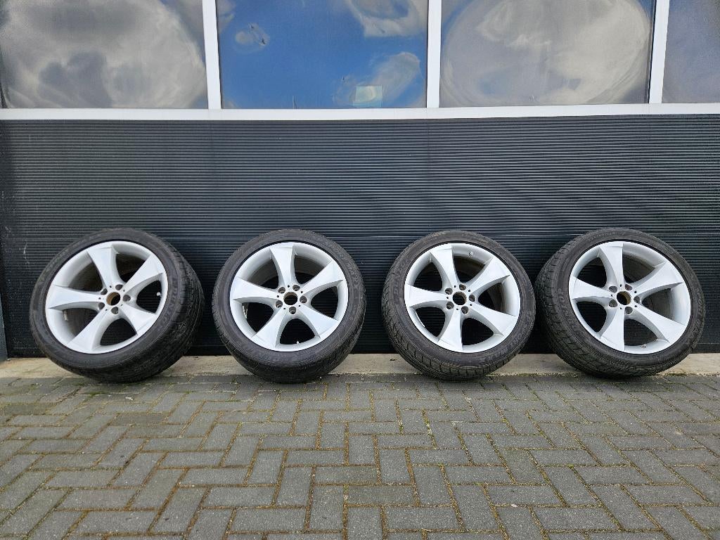 BMW X6 E71 OEM 20 inch Styling 259 breedset met Dunlop, Gebruikt, 275 mm, Banden en Velgen, Ophalen of Verzenden