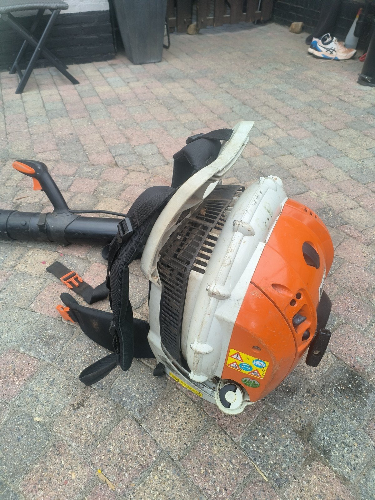 Stihl br 600 Benzine Bladblazer - Krachtig en Ruggedragen, Ophalen, Gebruikt, Ruggedragen, Stihl