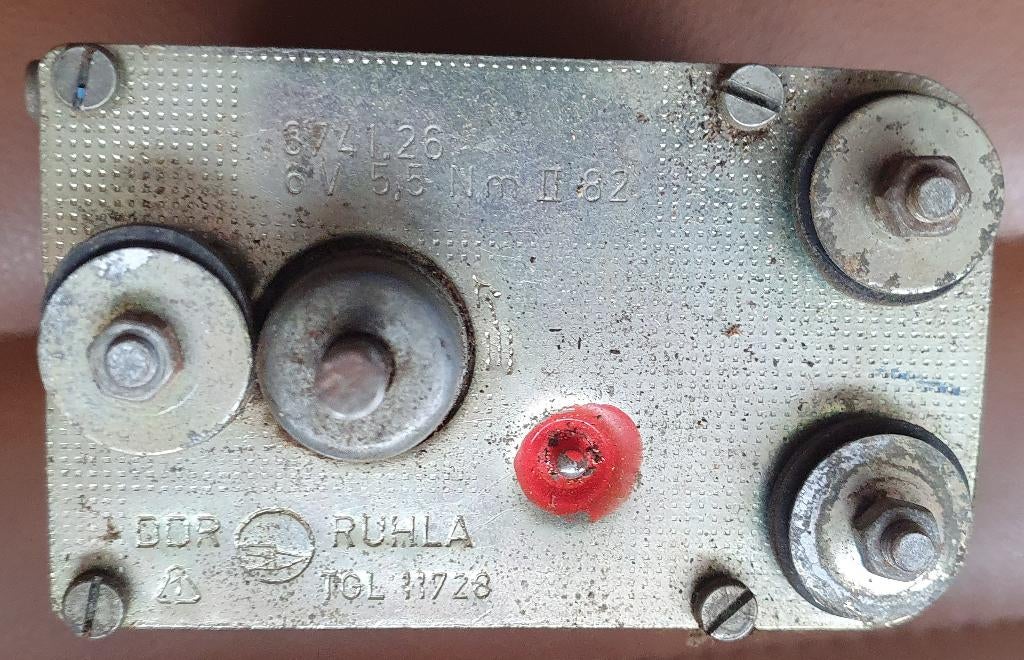 ruitenwissermotor 6V, Ophalen of Verzenden, Gebruikt
