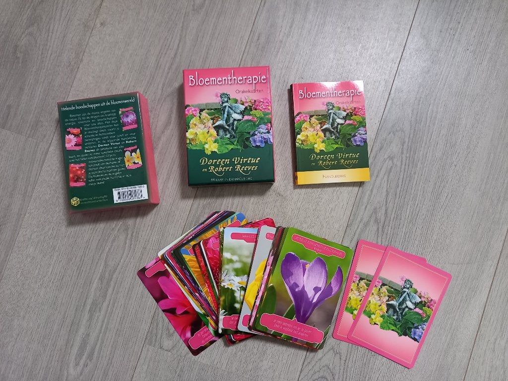 Bloementherapie Orakelkaarten Doreen Virtue en Robert Reeves, Gelezen, Tarot of Kaarten leggen, Overige typen, Ophalen of Verzenden