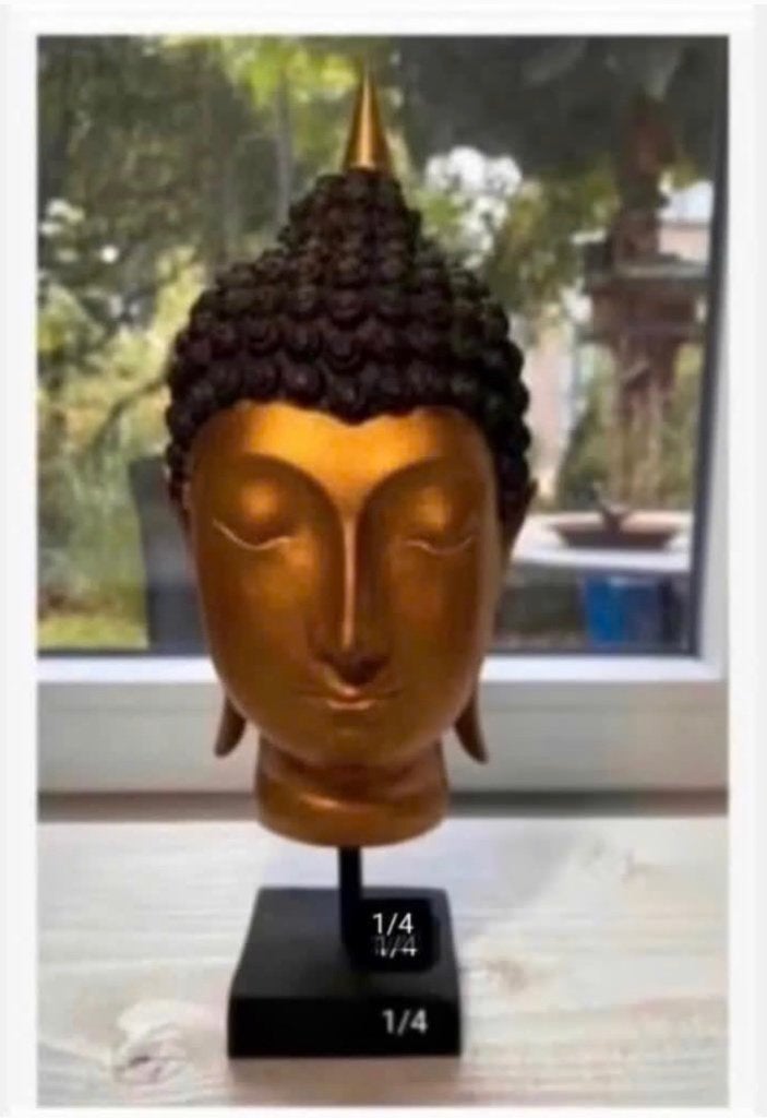 Mooi Boeddha beeld, op voet, Nieuw, Ophalen of Verzenden, X, X