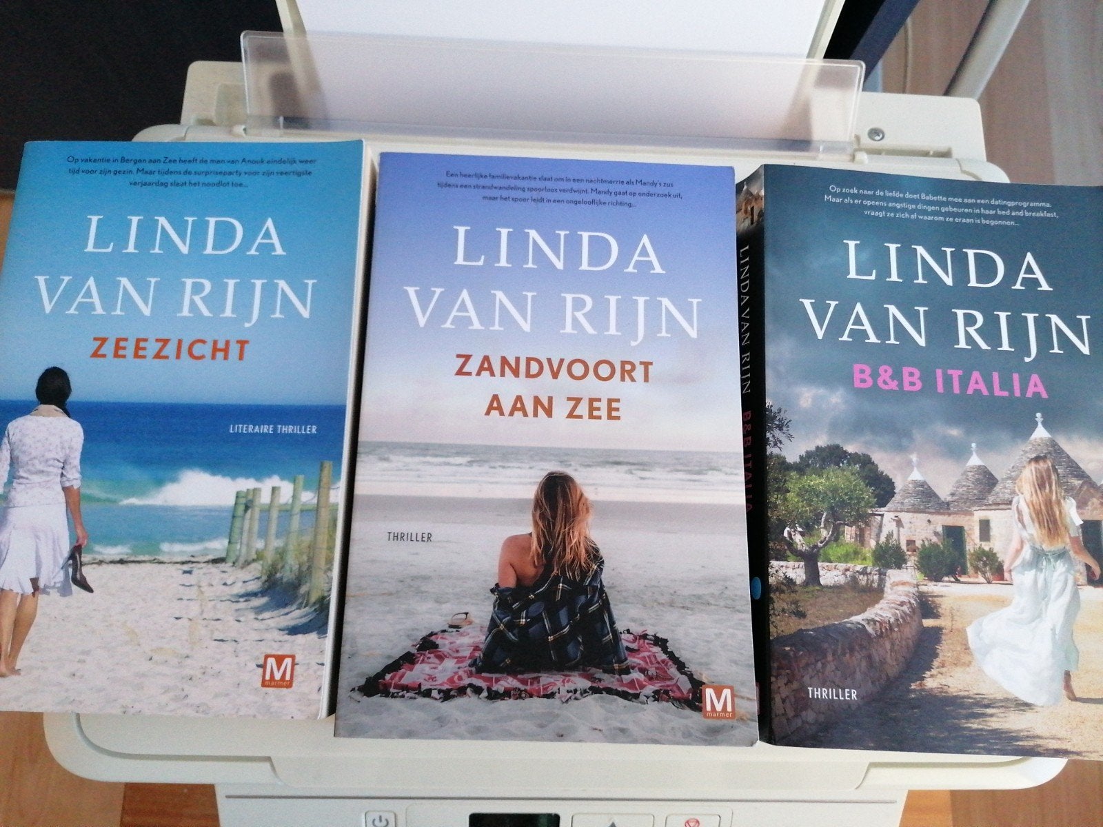 3x Linda van Rijn - Zeezicht - B&B Italia, Boeken, Thrillers, Ophalen of Verzenden, Gelezen, Linda van Rijn, Nederland