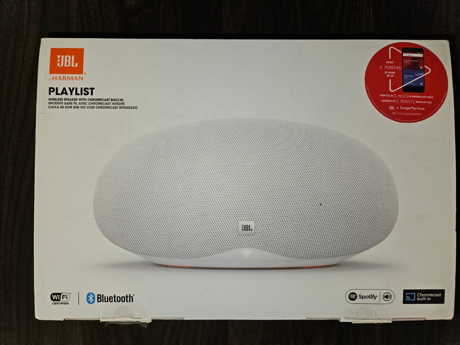 JBL Playlist, Ophalen, Overige typen, JBL