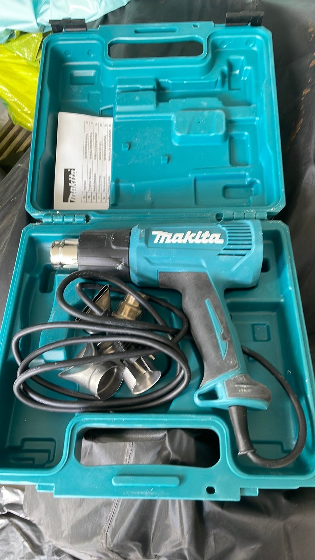 Makita hetelucht fohn, Ophalen of Verzenden, Zo goed als nieuw