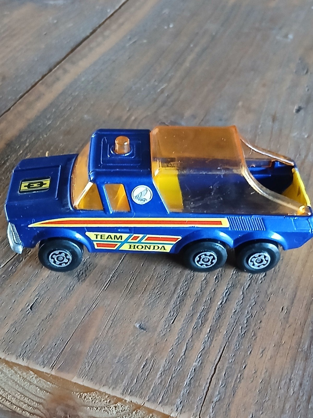 Matchbox  Superkings  pick-up truck team Honda 1974, Ophalen, Zo goed als nieuw
