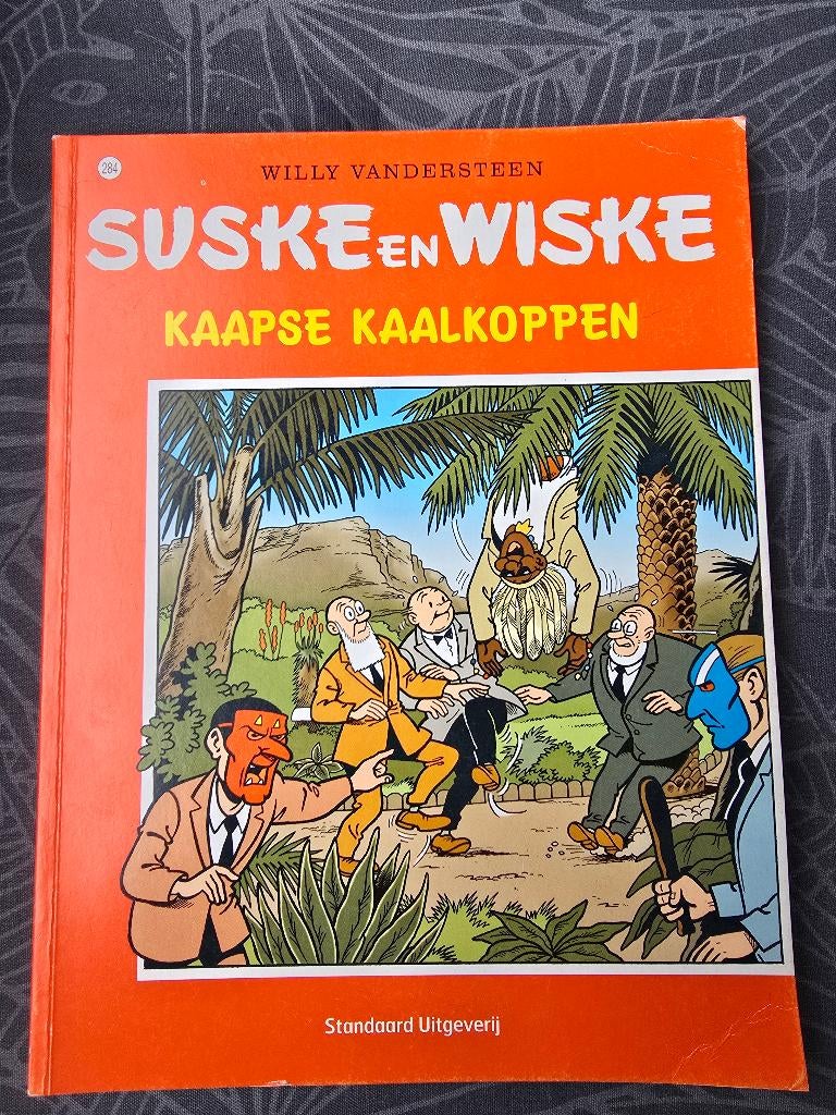 Suske en Wiske kaapse kaalkoppen, Eén stripboek, Ophalen of Verzenden, Gelezen