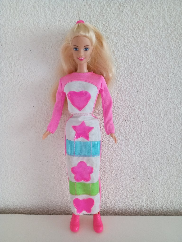 Barbie Picture Pockets uit 2000, Ophalen of Verzenden, Gebruikt, Pop