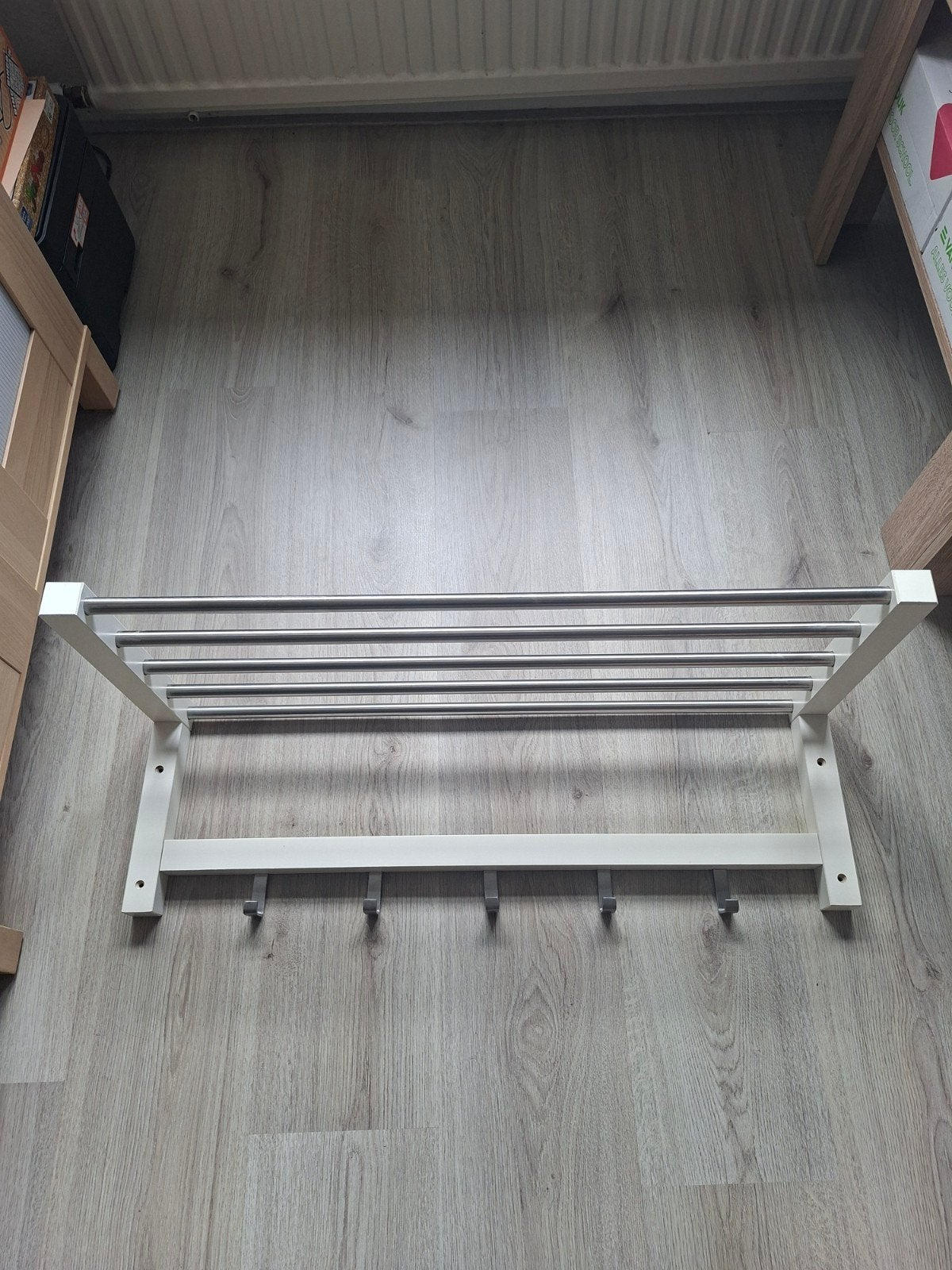 te koop ikea kapstok zie foto, Huis en Inrichting, Woonaccessoires | Kapstokken, Zo goed als nieuw, Minder dan 100 cm, Hout, Ophalen