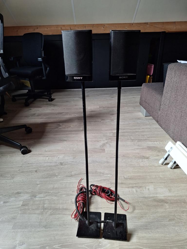 Sony SS-TS92 Surround Speakers met Stands, Ophalen, Gebruikt, Sony, Minder dan 60 watt