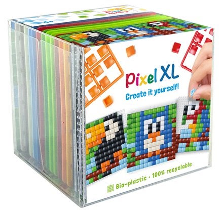 Pixelhobby Create it yourself XL kubusset 24211 vogels 6,2 x, ., Dieren, Nieuw, Ophalen of Verzenden