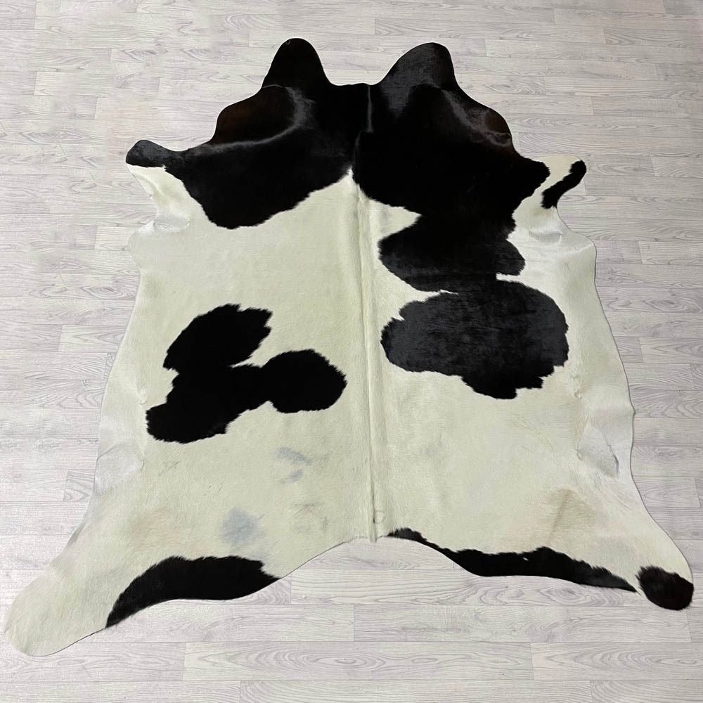 Koeienhuid bruin creme 225x200cm B-keus | Lederstore, Landelijk, modern, Scandinavisch, industrieel, 200 cm of meer, Bruin, Overige vormen