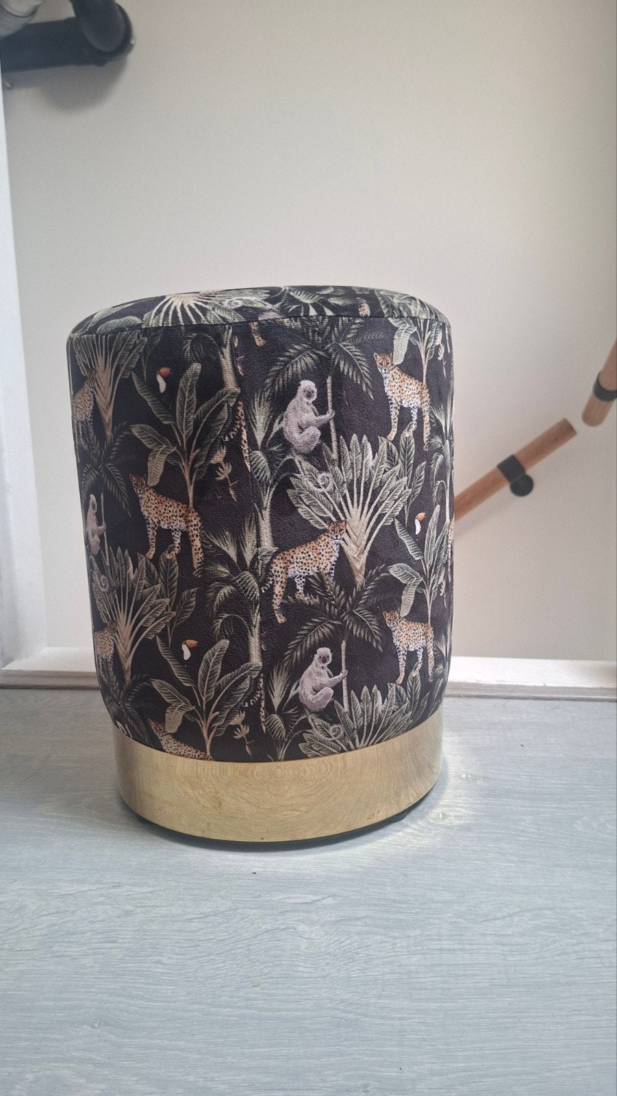 Lifa-Living poef Beau 30/35cm, Huis en Inrichting, Banken | Voetenbanken en Poefen, Ophalen, Minder dan 50 cm, Rond, Minder dan 50 cm