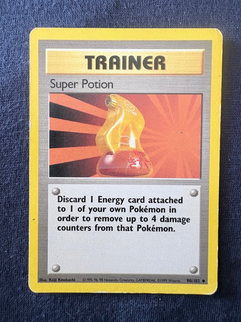 Super Potion - Base 90/102 - Near Mint, Ophalen of Verzenden, Nieuw