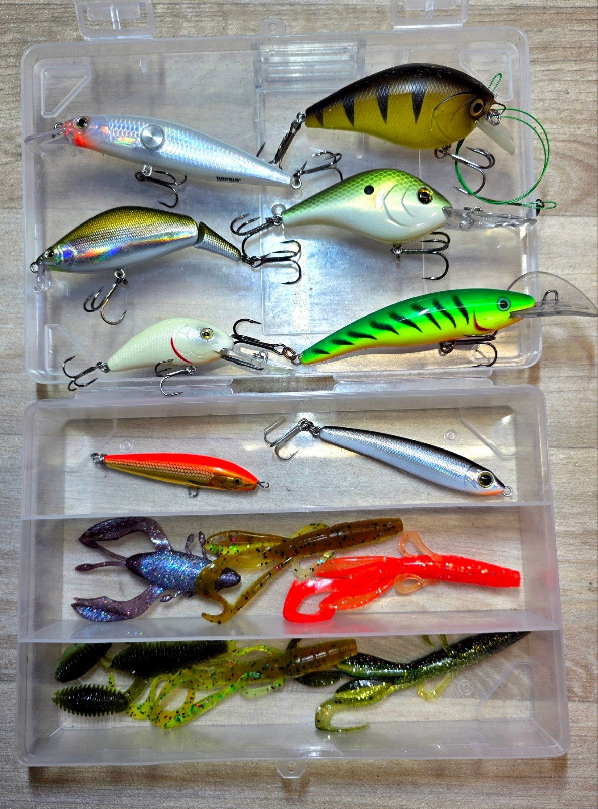 setje kunstaas : SPRO / FOX / RAPALA / BERKLEY / CROWN / ULT, Ophalen of Verzenden, Zo goed als nieuw, Overige typen