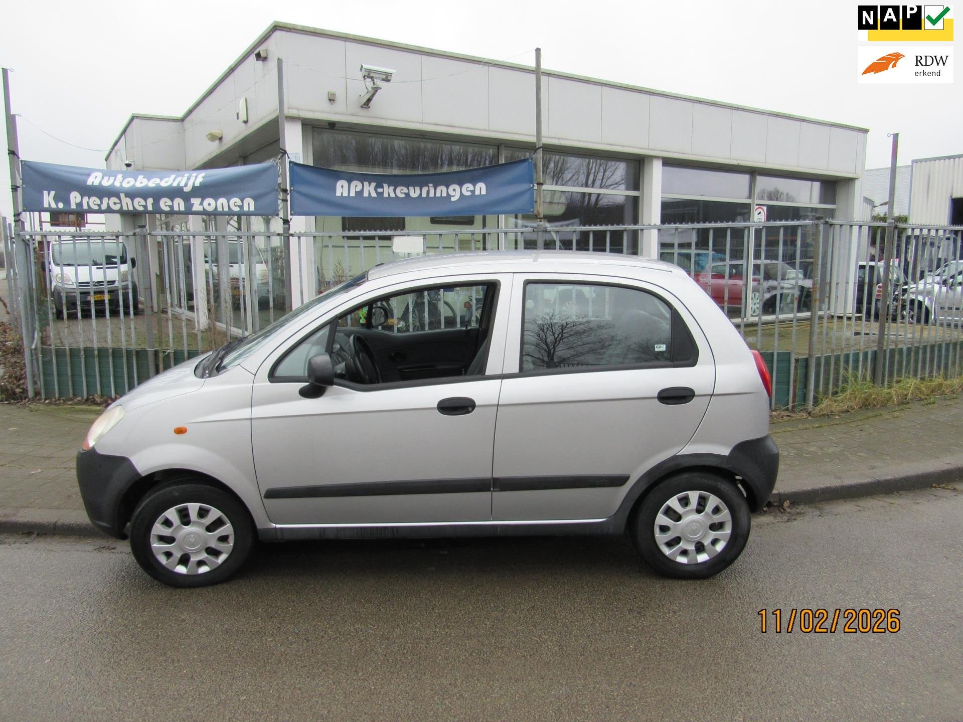 Chevrolet Matiz 0.8 Pure, Voorwielaandrijving, Gebruikt, Origineel Nederlands, Bedrijf