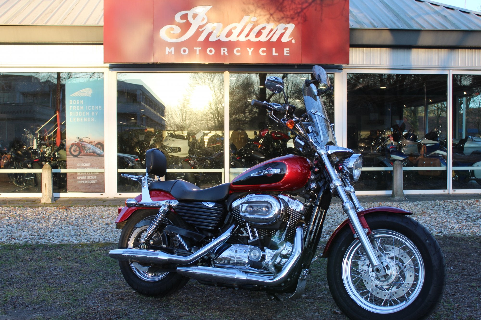 Harley-Davidson Sportster Custom XL1200 c CUSTOM, Chopper, Bedrijf, Meer dan 35 kW, 1200 cc