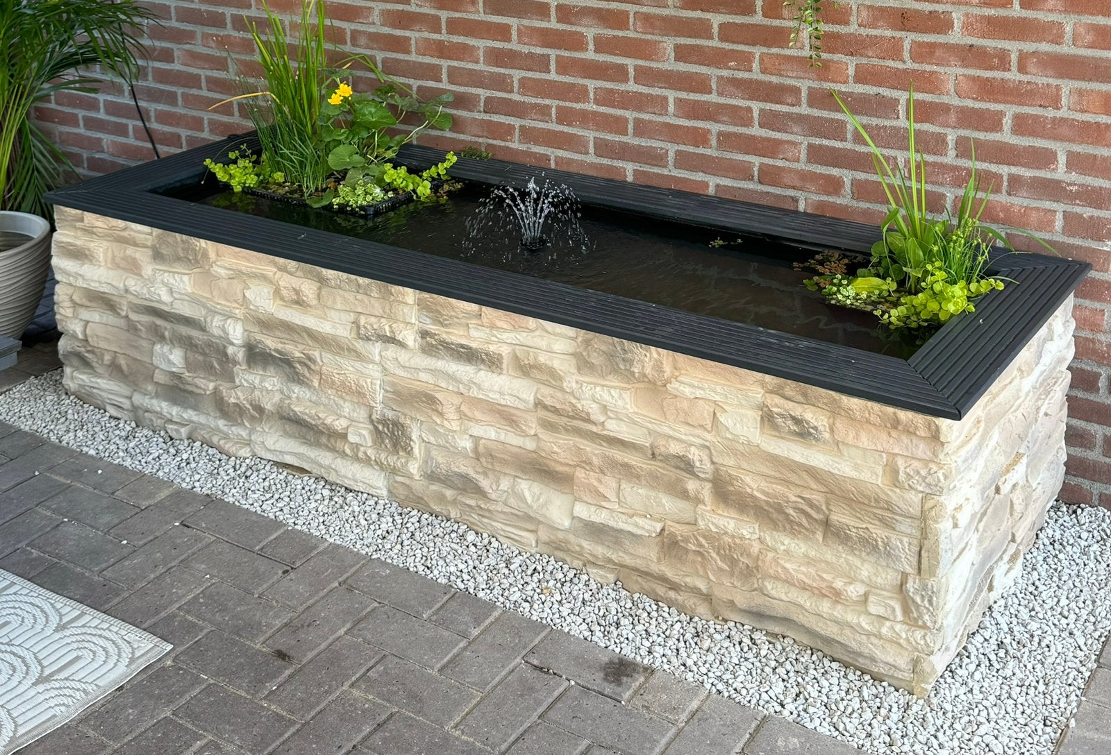 Maatwerk waterpartij / vijverbak voor tuin/balkon/terras, Tuin en Terras, Vijvers, Verzenden, Nieuw