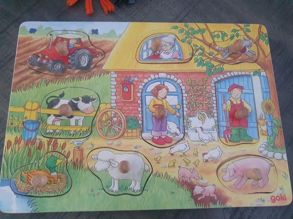 Te koop verschillende houten puzzels, Ophalen of Verzenden