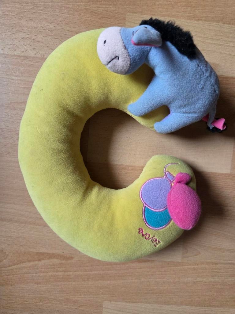 Eeyore Winnie de Poeh nekkussen, Disney, Geel, Overige typen, Ophalen of Verzenden