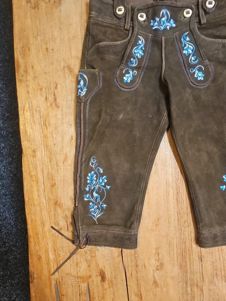 Lederhosen dames, Bruin, Djt@dejuistetoon.eu, Original Steindl, Ophalen of Verzenden