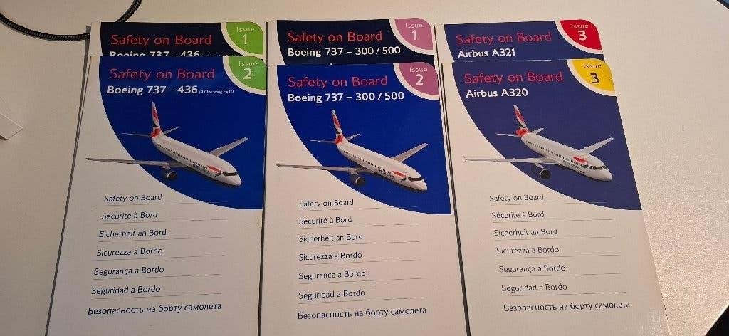 Safety on Board - British Airways | Diverse toestellen, Ophalen of Verzenden, Gebruikt, Overige typen
