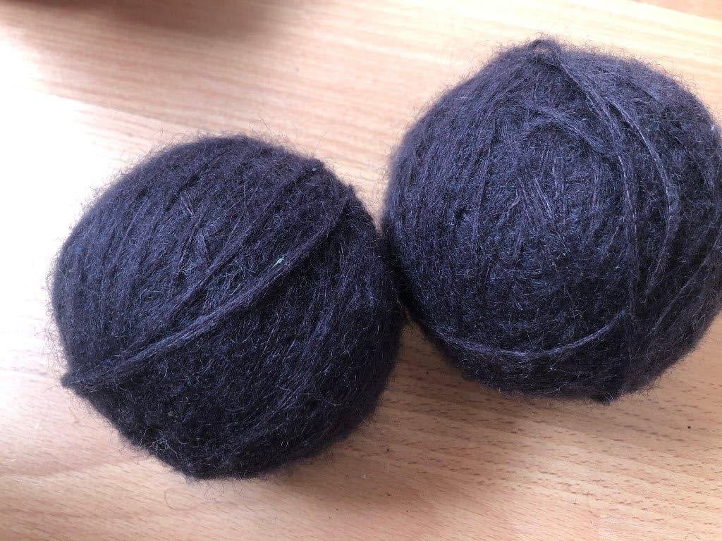 Indigo/ paarse wol met acryl en mohair, Ophalen of Verzenden, Nieuw, Breien of Haken, Wol of Garen