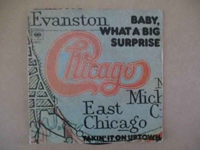 s1278 chicago - baby what a big surprise, Ophalen, Gebruikt, 7 inch, Overige genres