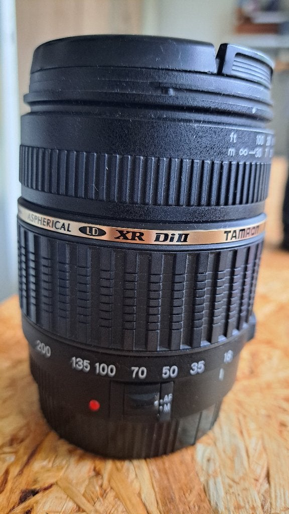 Tamron AF 18-200mm f/3.5-6.3 XR Di-II LD ASP IF Macro, Macrofunctie, Verzenden, 18 mm, Telelens